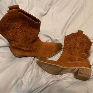 BCBG Brown Booties